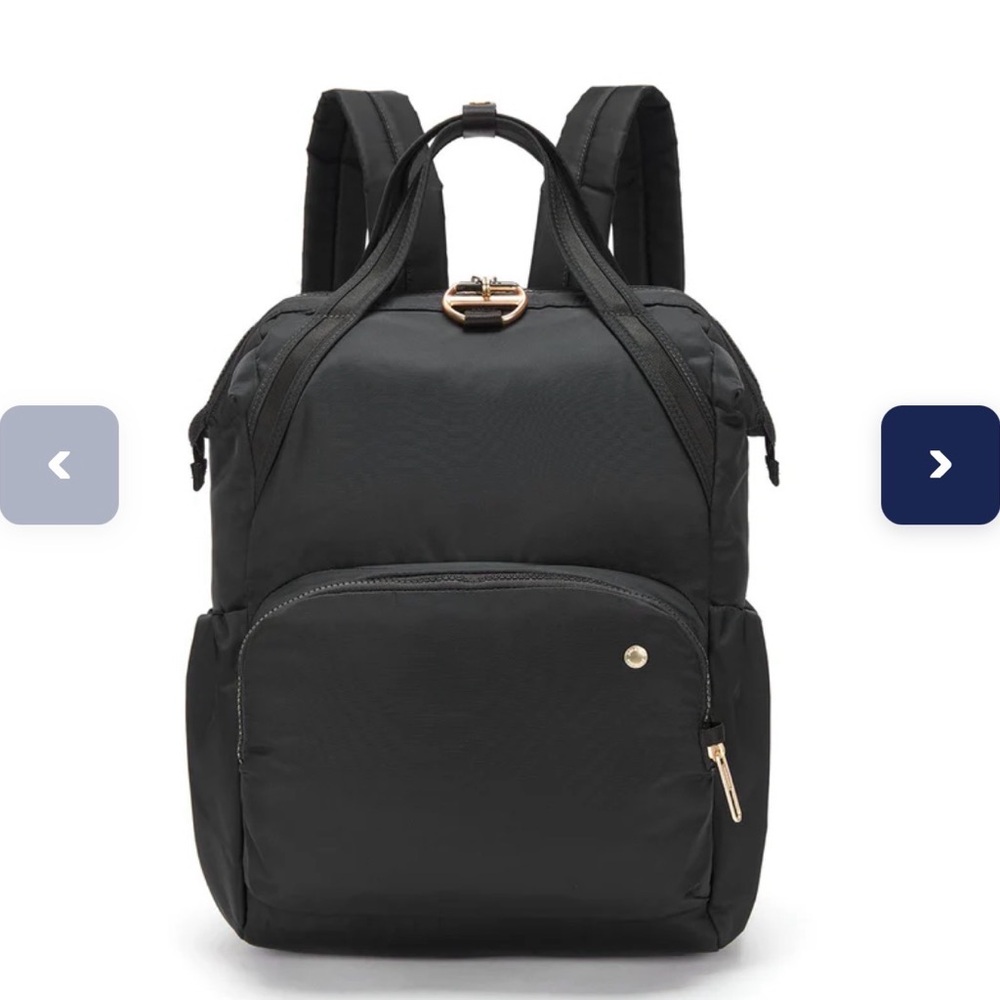 Pacsafe CX Anti-Theft Backpack — Black Gold